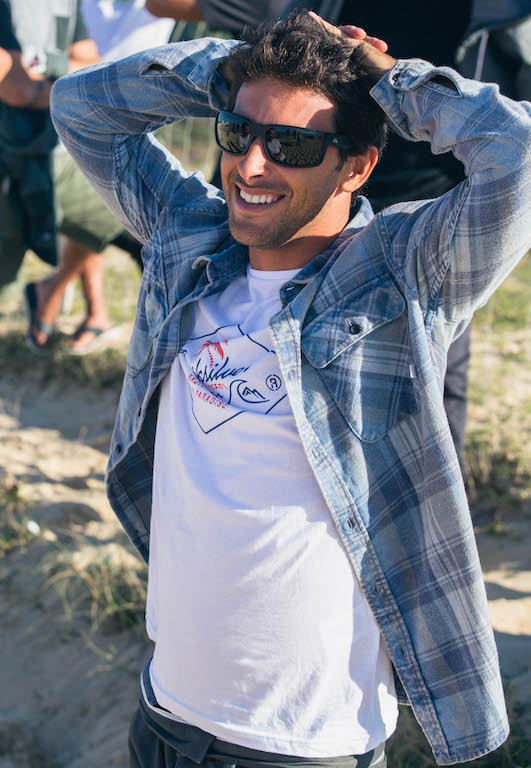 Jeremy Flores wearing the Quiksilver Chaser Polarized