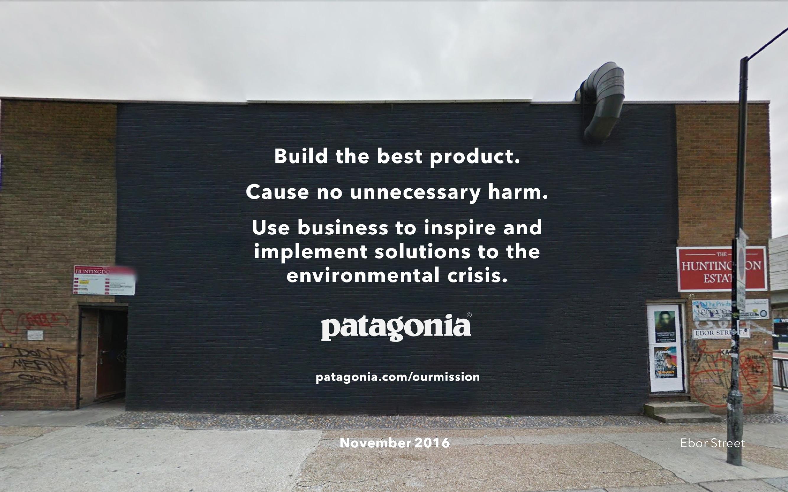 Patagonia Launch Uk Campaign Set To Take Over Shoreditch
