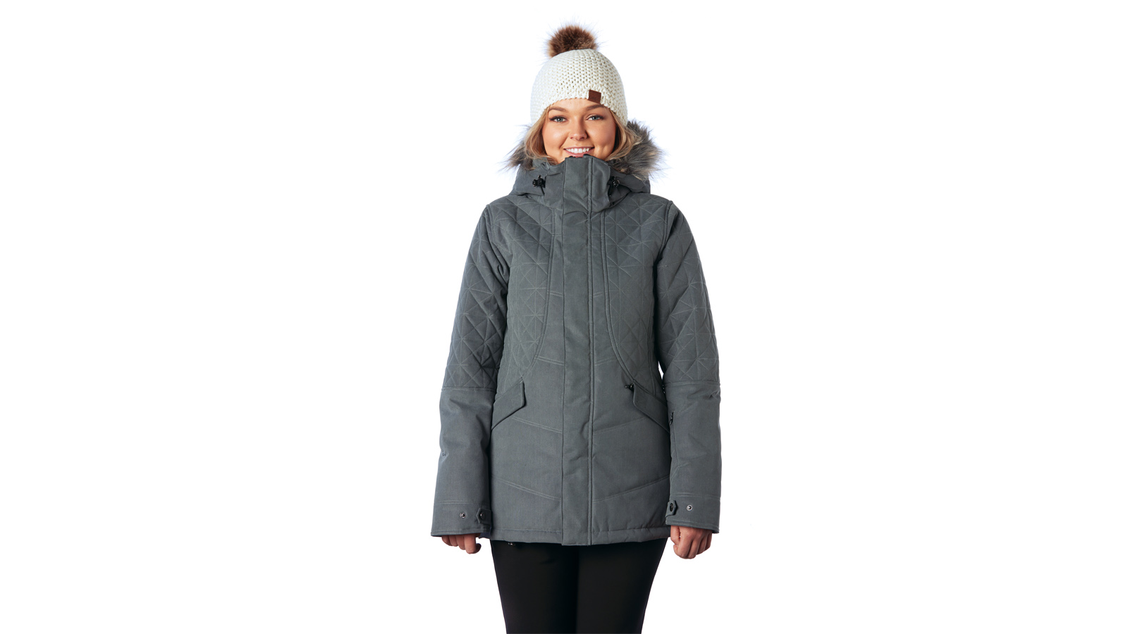 Garnet Jacket Charcoal