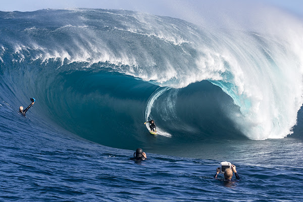 Dan Ryan from Margaret River, Western Australia is nominated for this epic tube at The Right on May 16, 2016 © Chris White