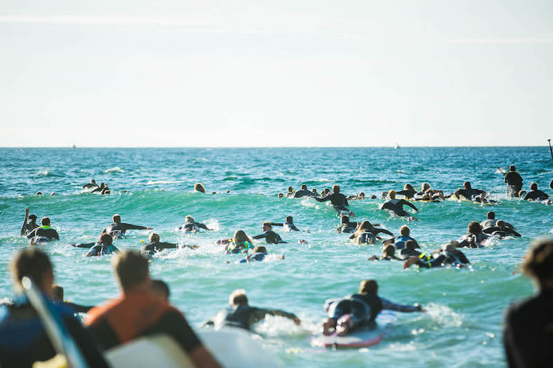 Jack ONeill Paddle Out Newquay | Photo Credit: Lewis Harrison Pinder