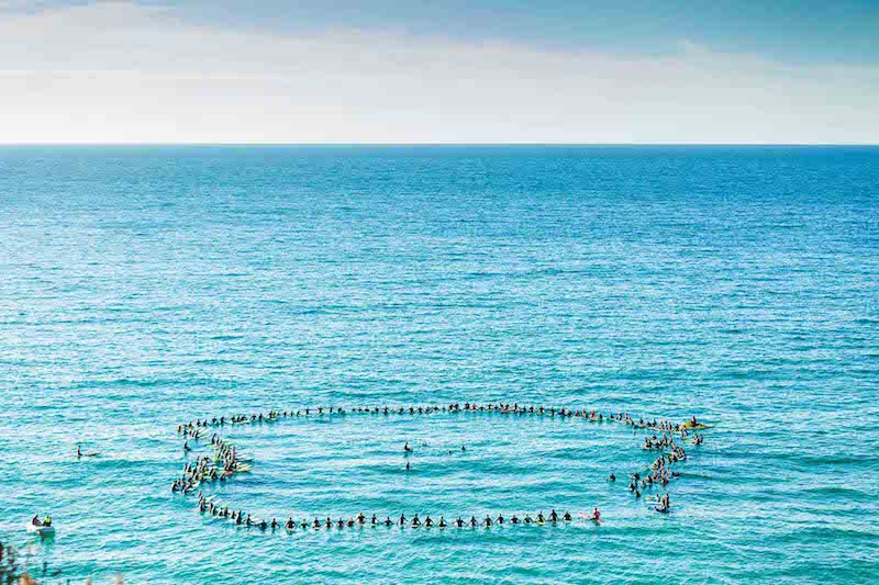 Jack ONeill Paddle Out Newquay | Photo Credit: Lewis Harrison Pinder