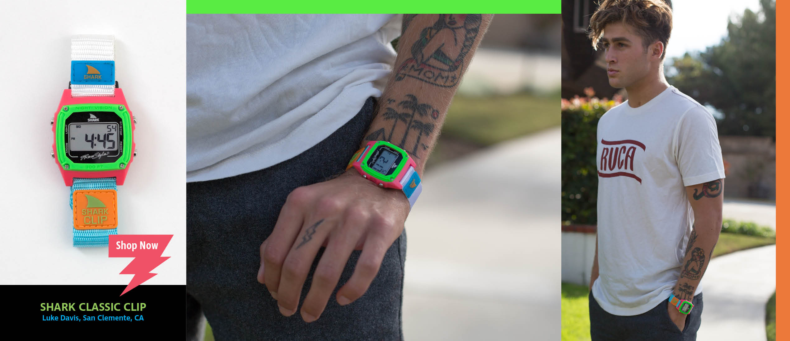 men's freestyle shark watch