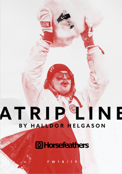 Horsefeathers atrip line by Halldor Helgason visual