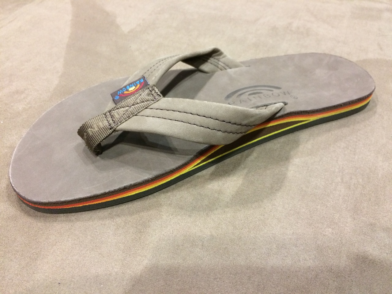 rainbow sandals single layer