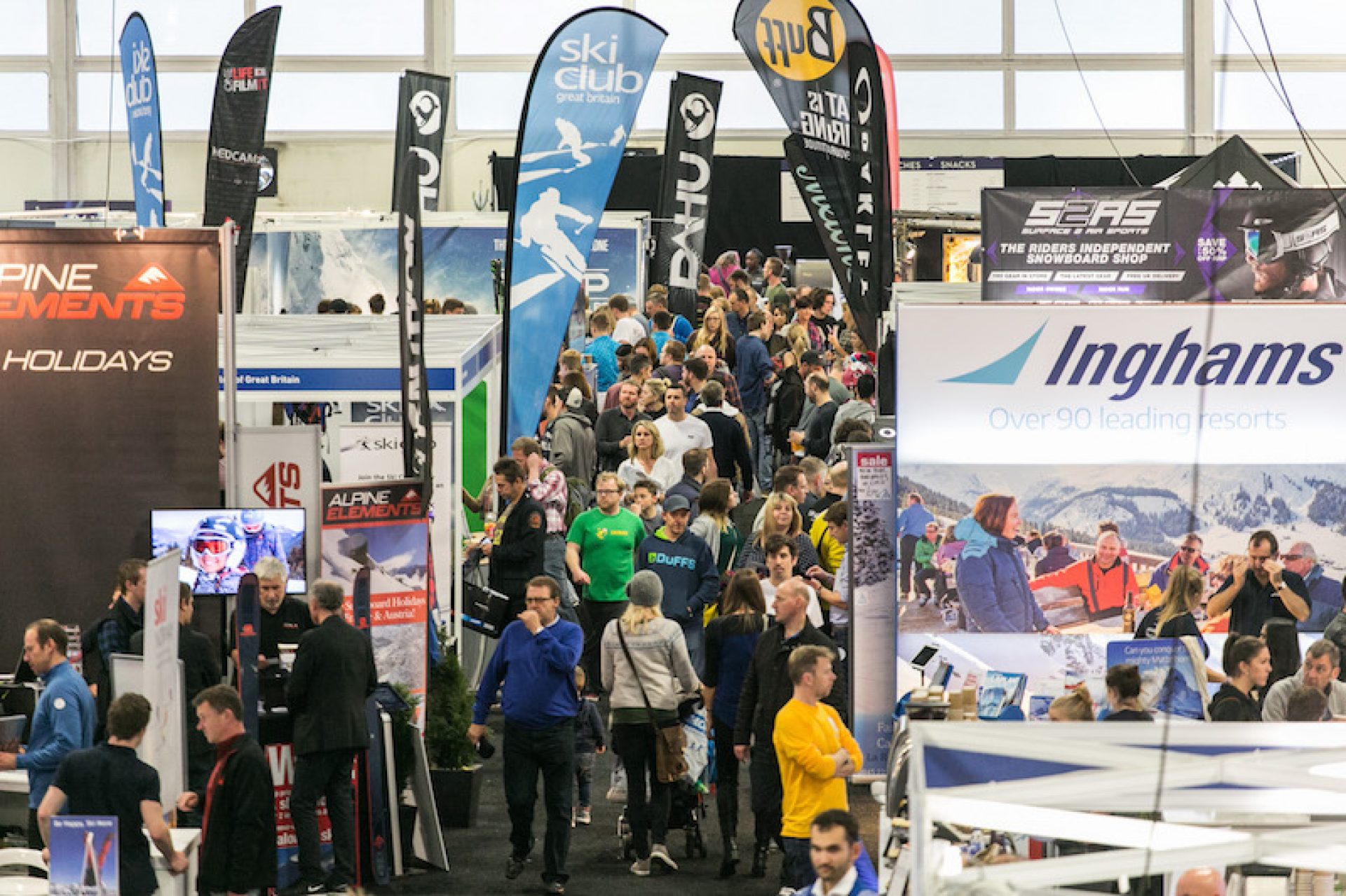The Telegraph Ski Snowboard Show Returns To Battersea Park For within ski and snowboard show battersea 2017 for Found Property