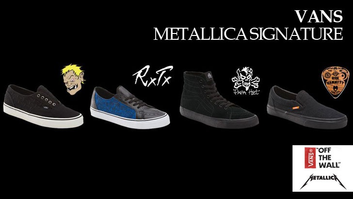 vans metallica lars