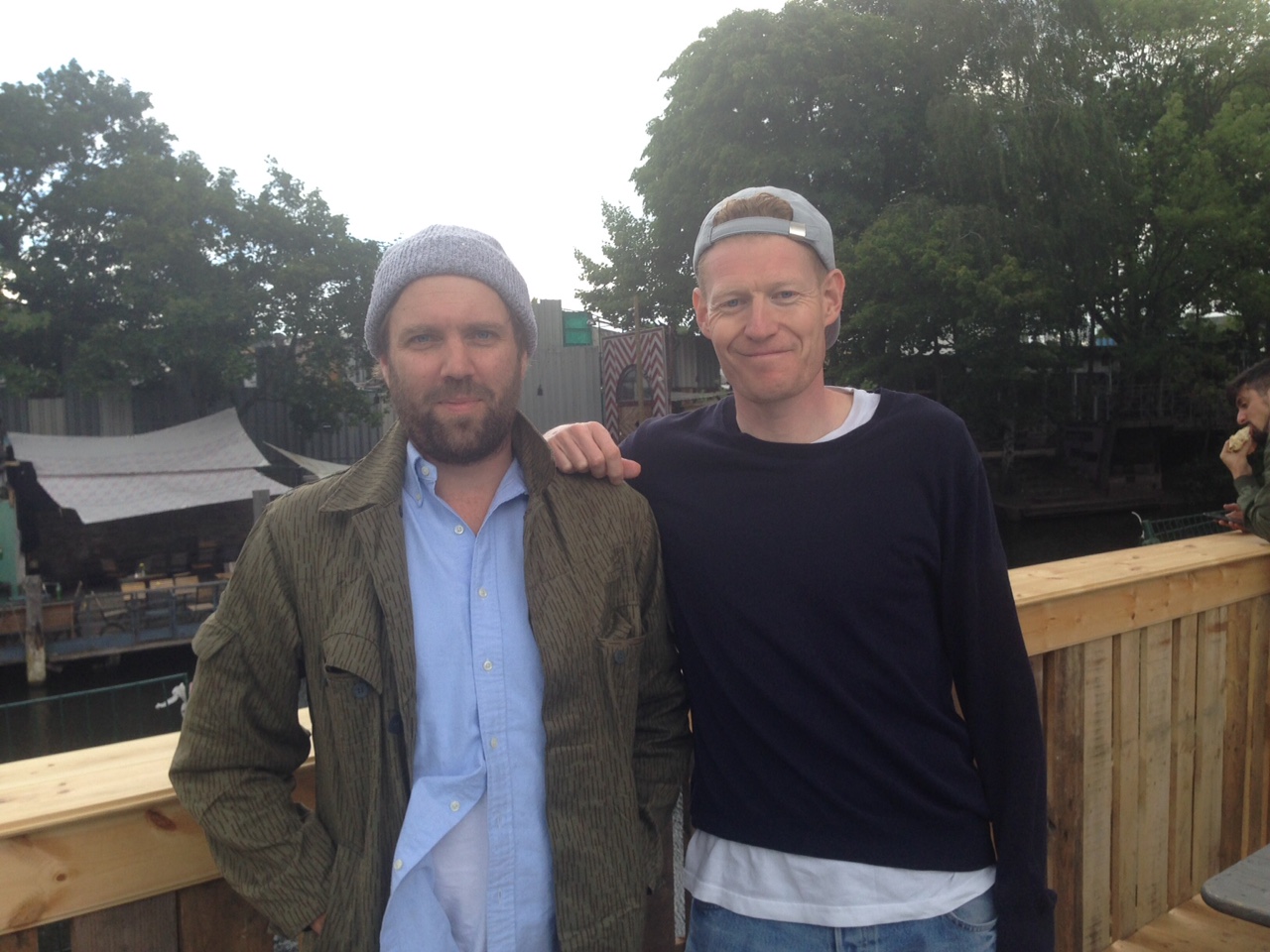 Adidas’ Bjoern Wiersma and Neil Chester