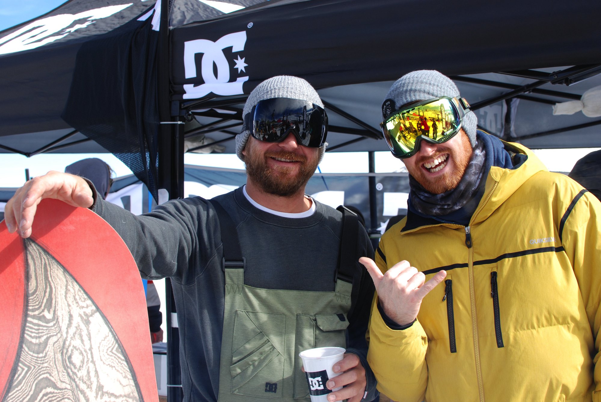 28 DC Snowboards Sales Rep Austria Stefan Knoll & Sales Rep Bavaria Sam Tucker