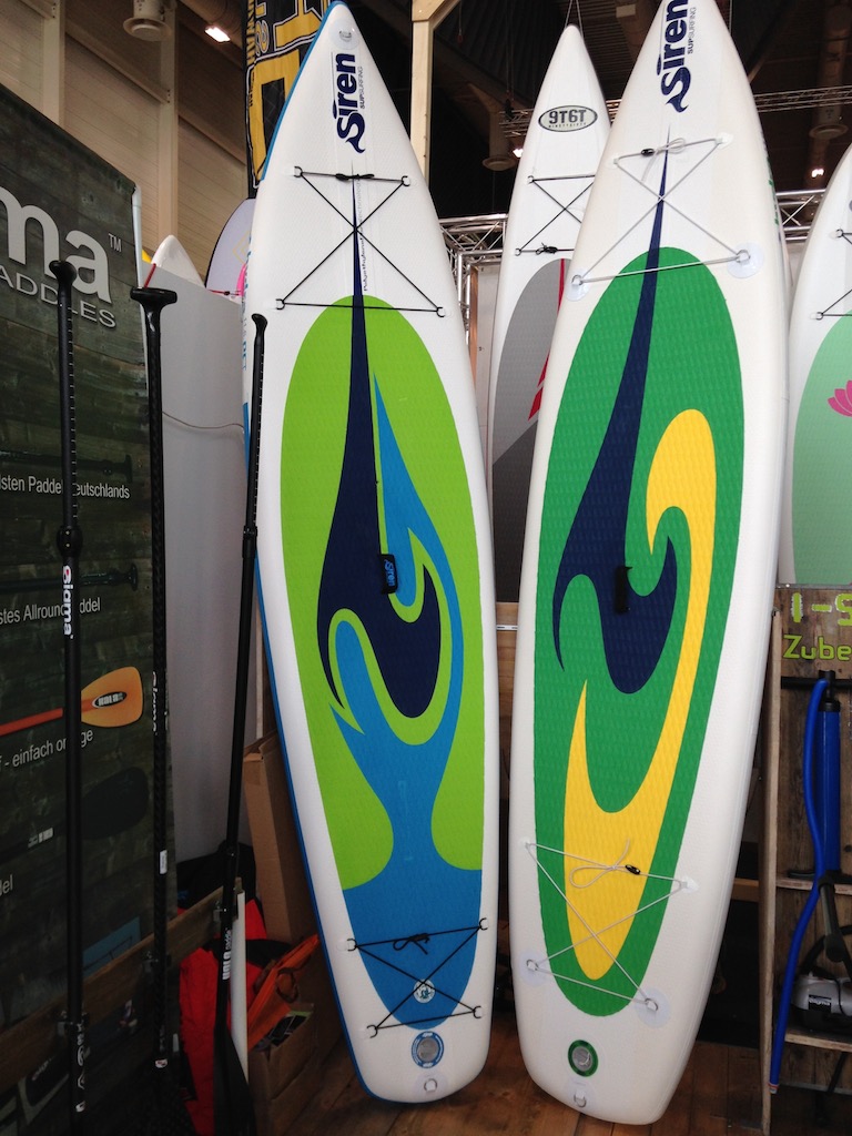 Siren boards all have an ancillary specialisation, this is the model with a windsurfing mast hole