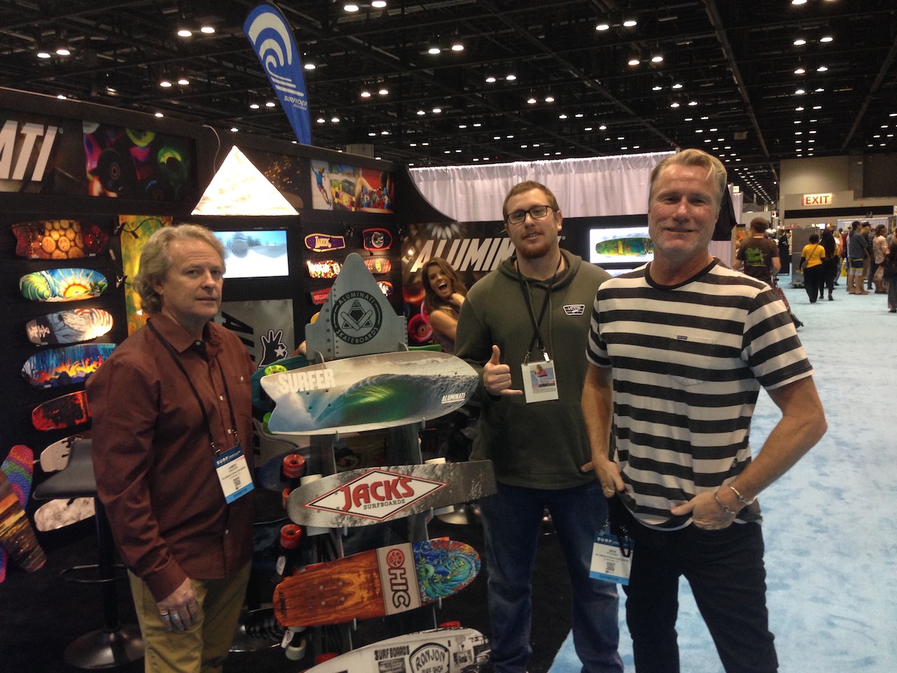 Aluminati’s Jimbo Gaskin, Scott Rapport and Ben Young