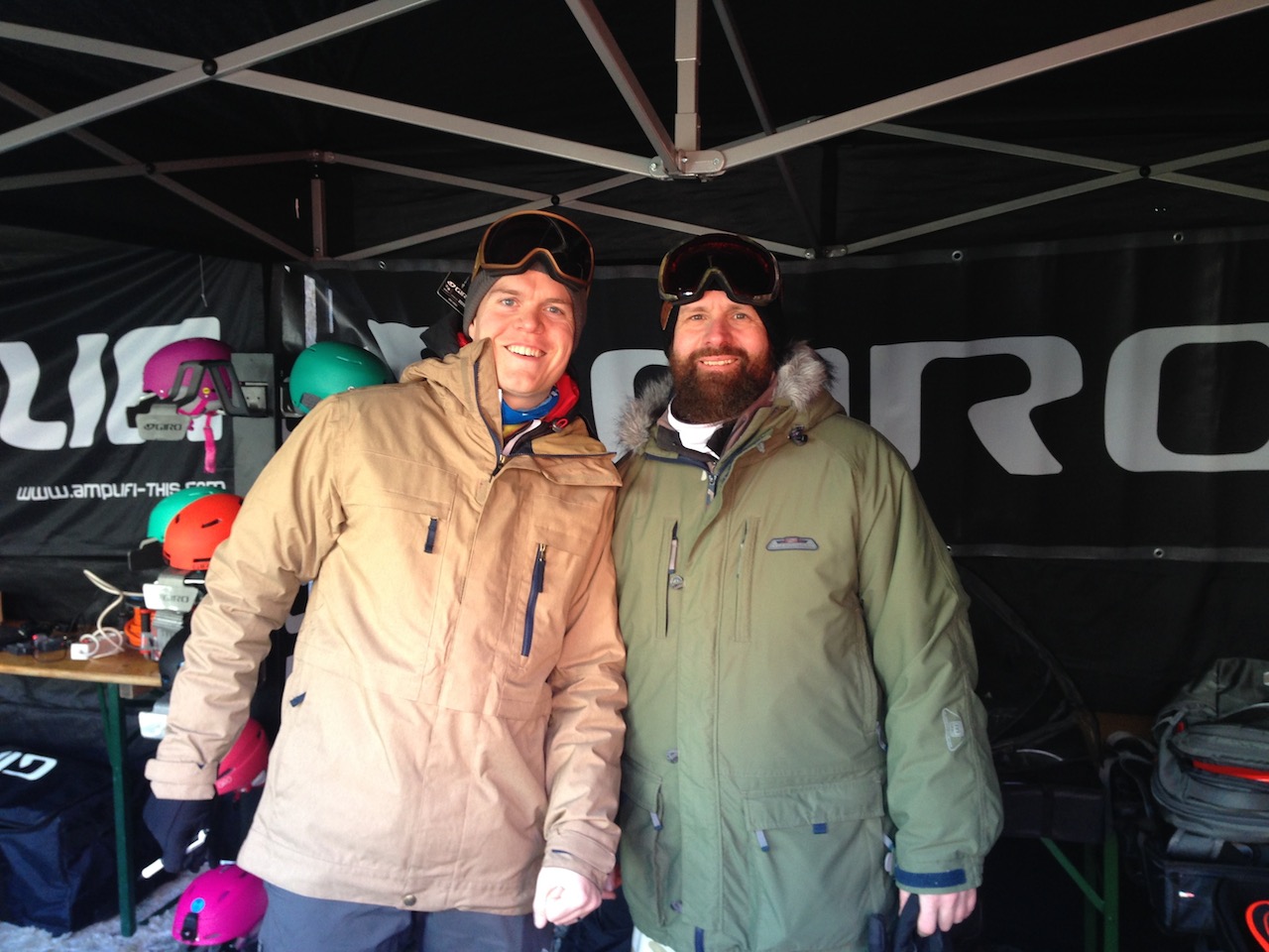 Giro’s distributor Grofa, Soren Borcherding and Robert Fisher