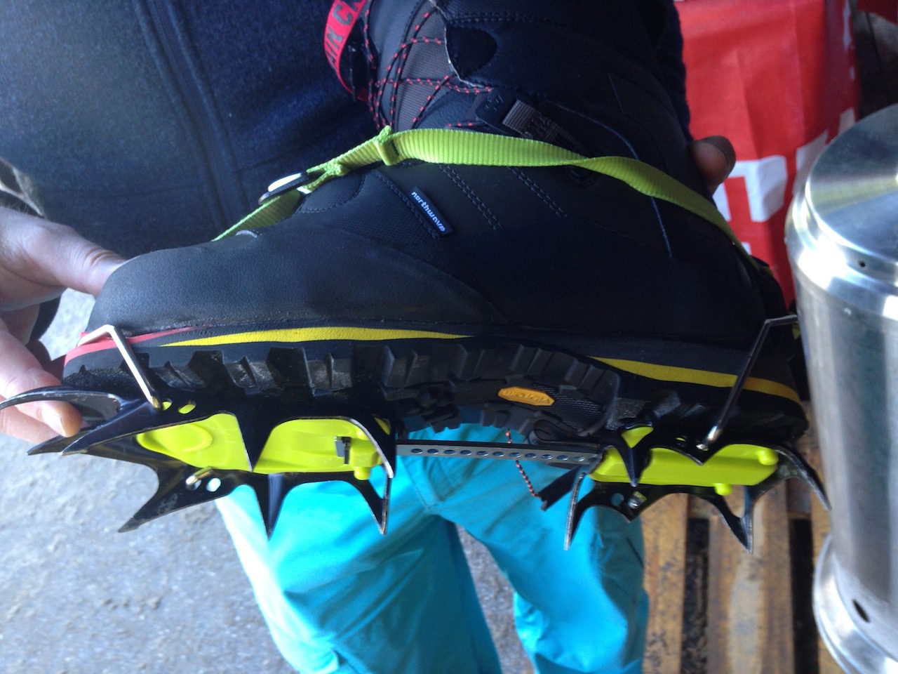 Northwave Domain CR boot takes crampons for the more adventorous boarder