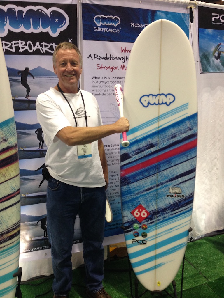 Pump Surfboards John Atkins beating up his PC8