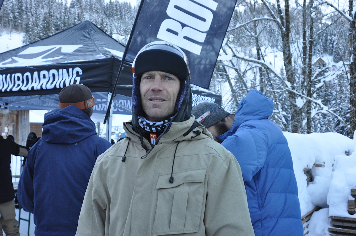 Rome – Alexis Romain from Tignes’ Black Cats snowboard shop, who also distribute Rome Snowboards in France