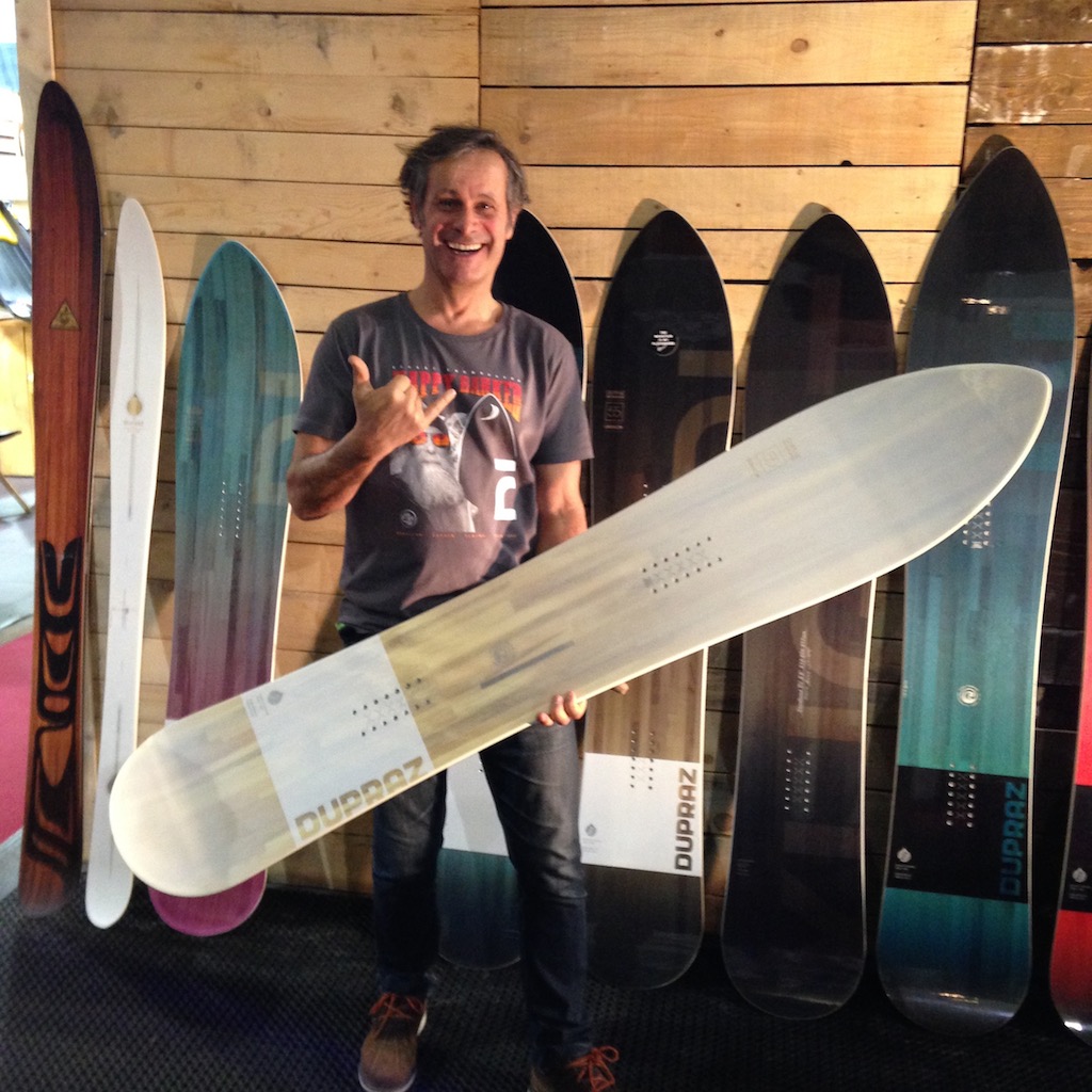 Dupraz’s Serge and his D1 fun stick, the pleasure of the curve