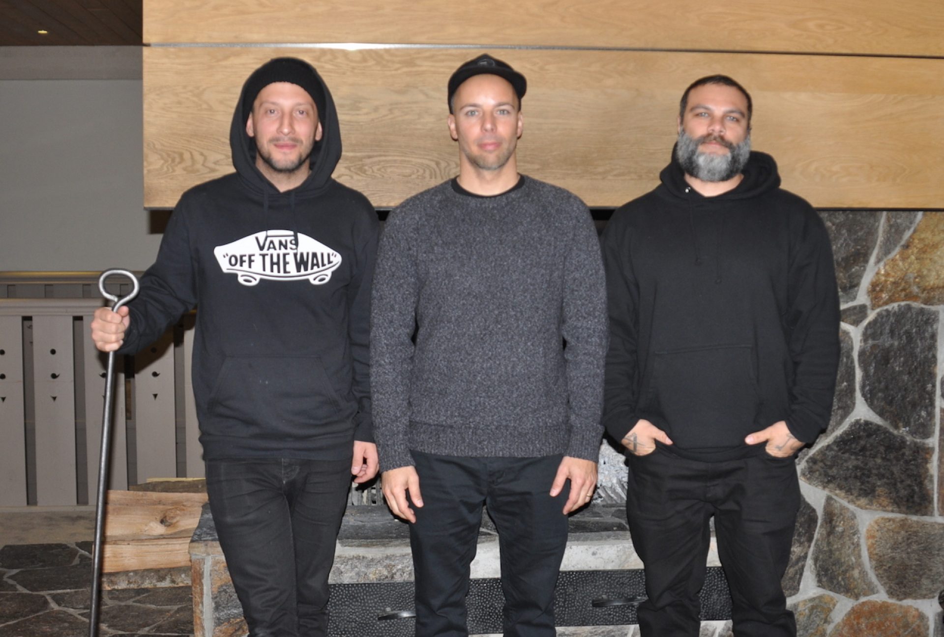 Vans’ Kevin Casillo (Sports Marketing Manager for Snow), Bobby Gascon (Director, Global Marketing Action Sports) & new Global Category Manager for Snow, Matt Patti