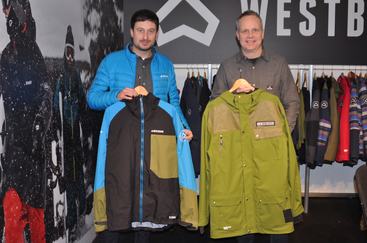 Westbeach s Jake with the Paramount jacket and Paul with the Daredevil Boardsport SOURCE