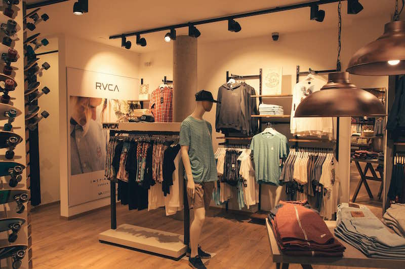 The RVCA Corner in Barcelona