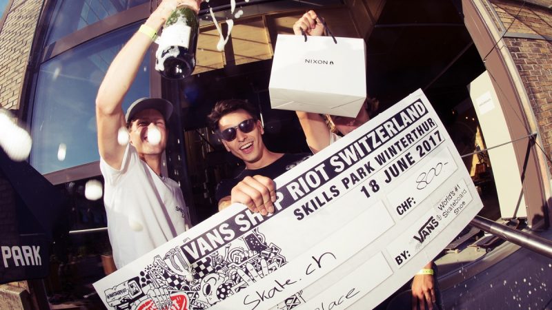 Skate.ch Swiss Vans Shop Riot 2017 winners