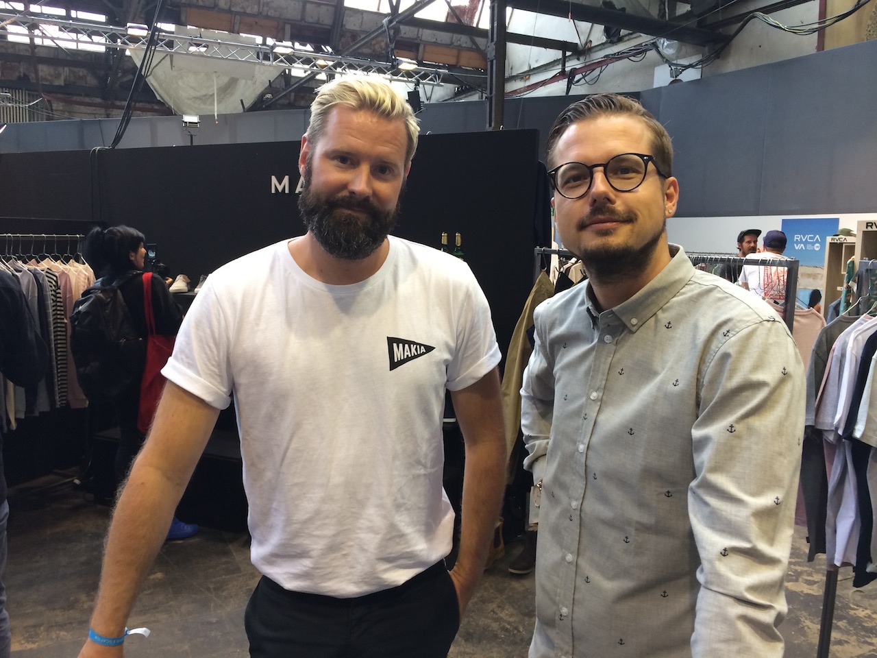 Makia’s Totti Nyberg and Fresco’s Franz Josef Hoeller