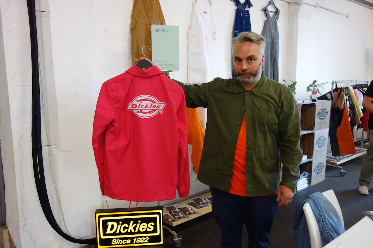 SPIV Agency’s Carl Burnham showing Dickies first ever female collection. Here’s the Summerfield jacket