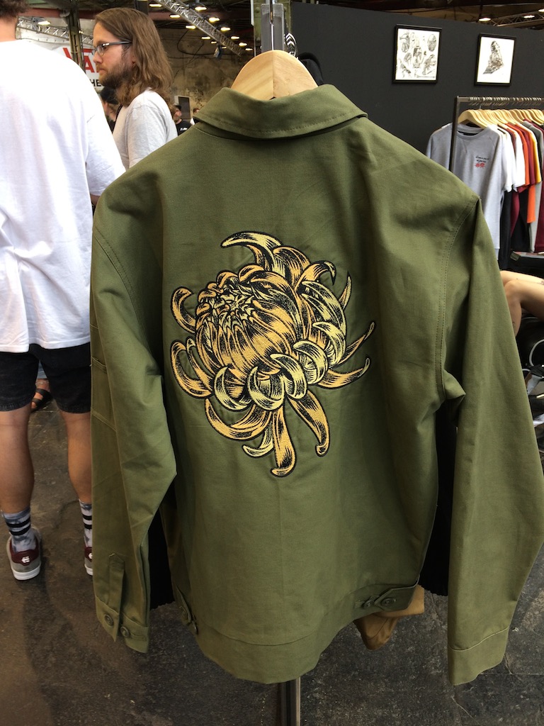 Turbokolor Bomber Saigon hand embroided Swanski graphic jacket