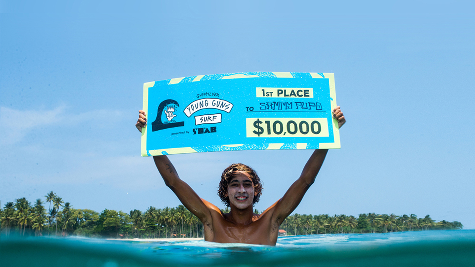 Sammy Pupo Wins Quiksilver Young Guns Event