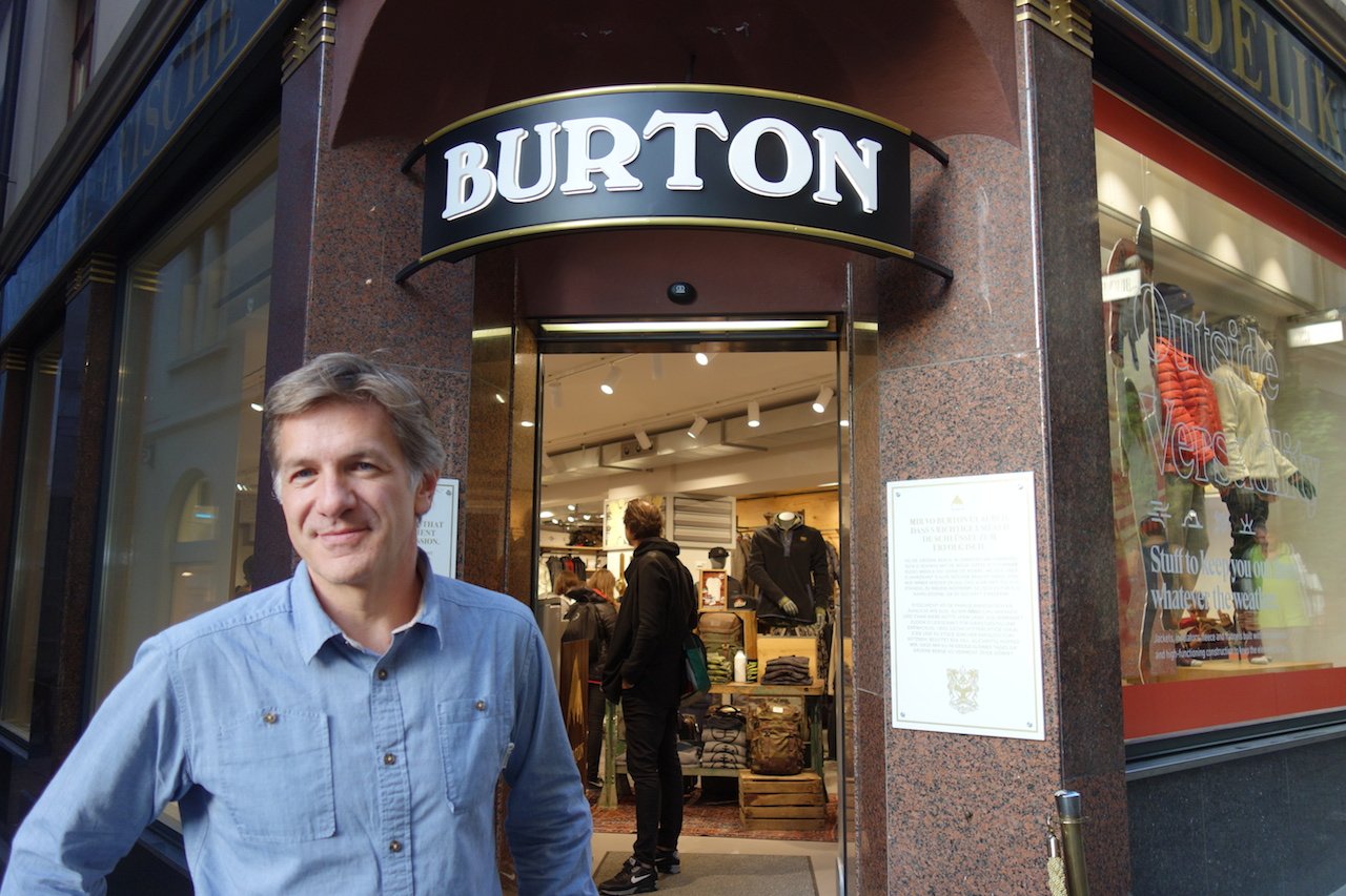 Burton's Franck Waterlot, Vice President of Sales and Marketing 