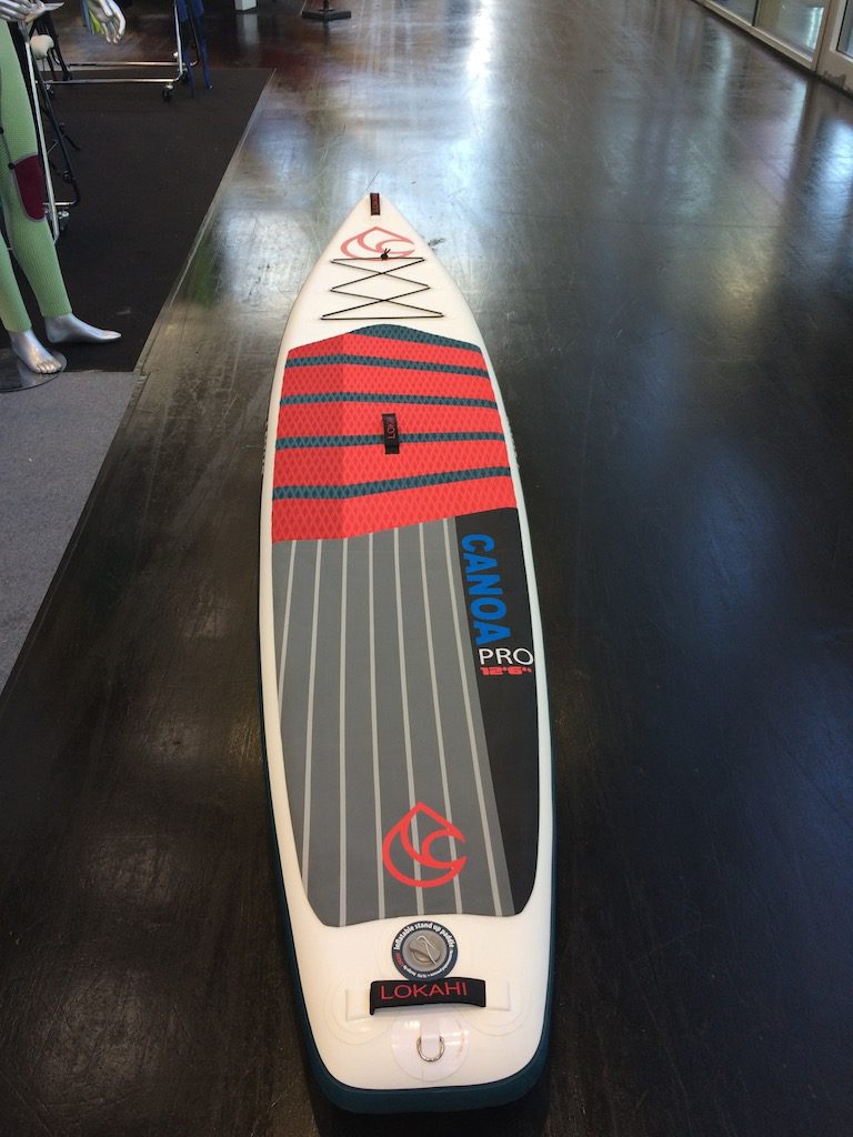 Lokahi’s Canoa Pro lightweigh fusion construction and shaped for stabllity in open water
