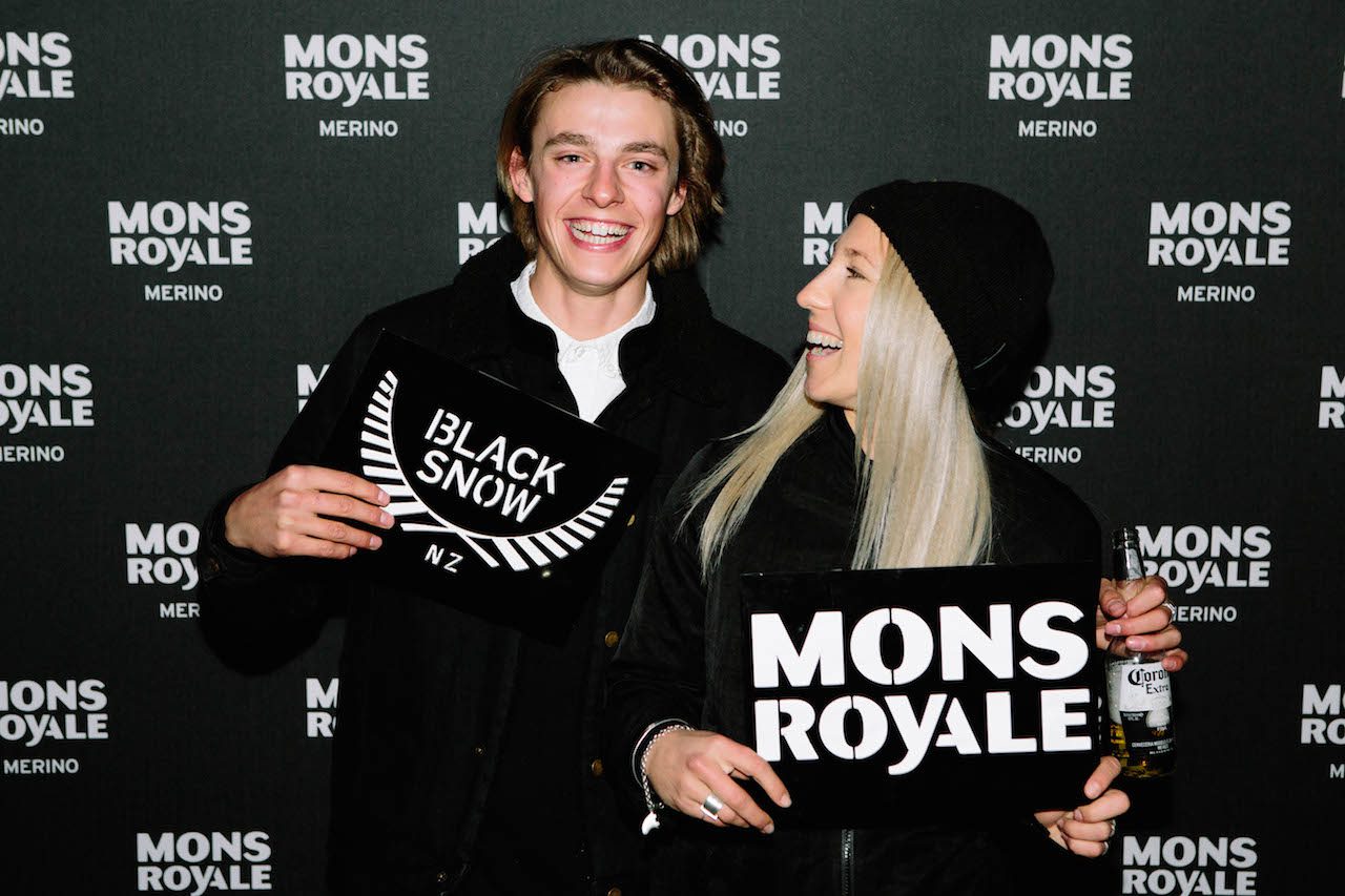 NZ Snowboarders Carlos Garcia Knight & Christy Prior