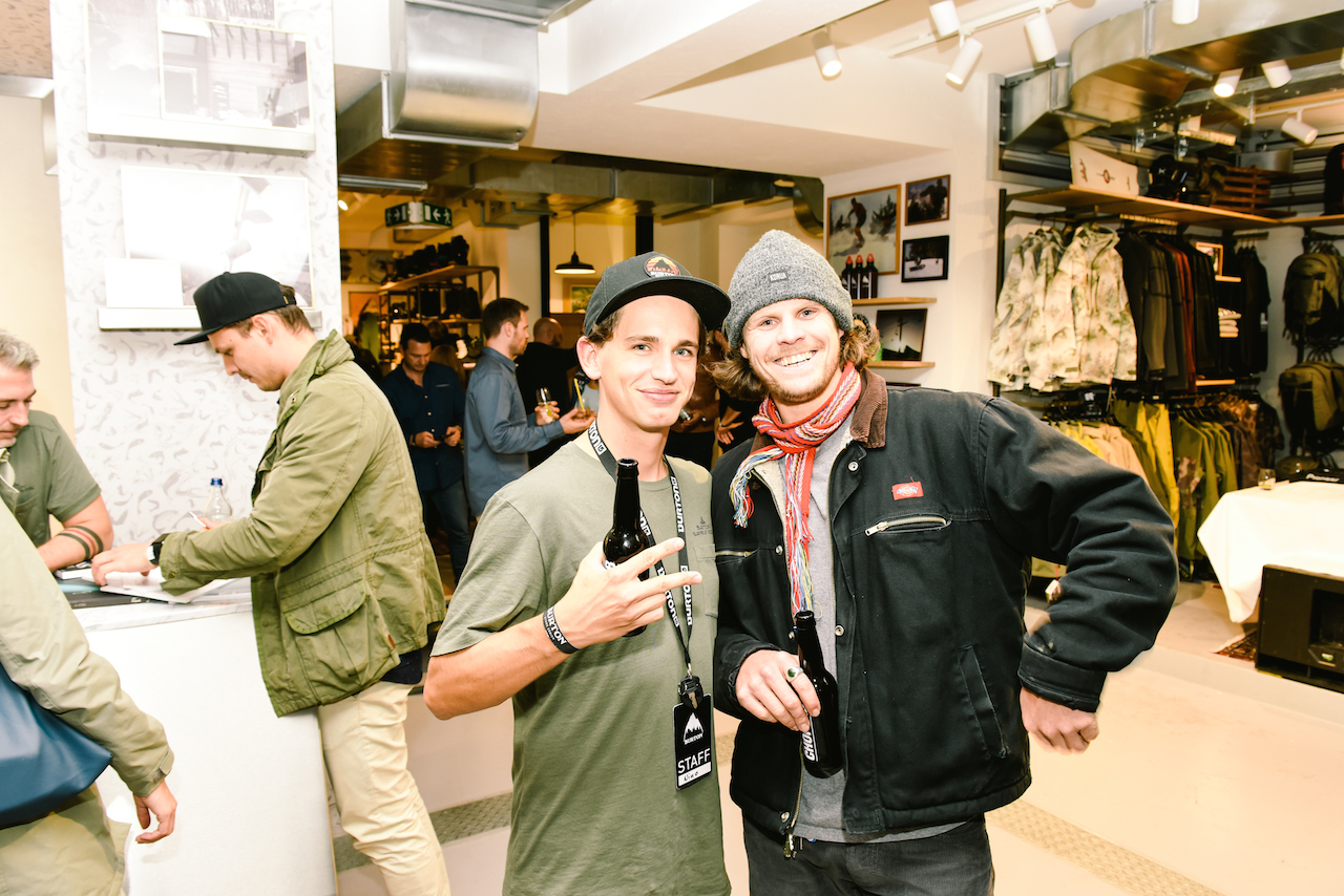 Nino Pfister & James Niederberger. Photo Dominic Zimmermann