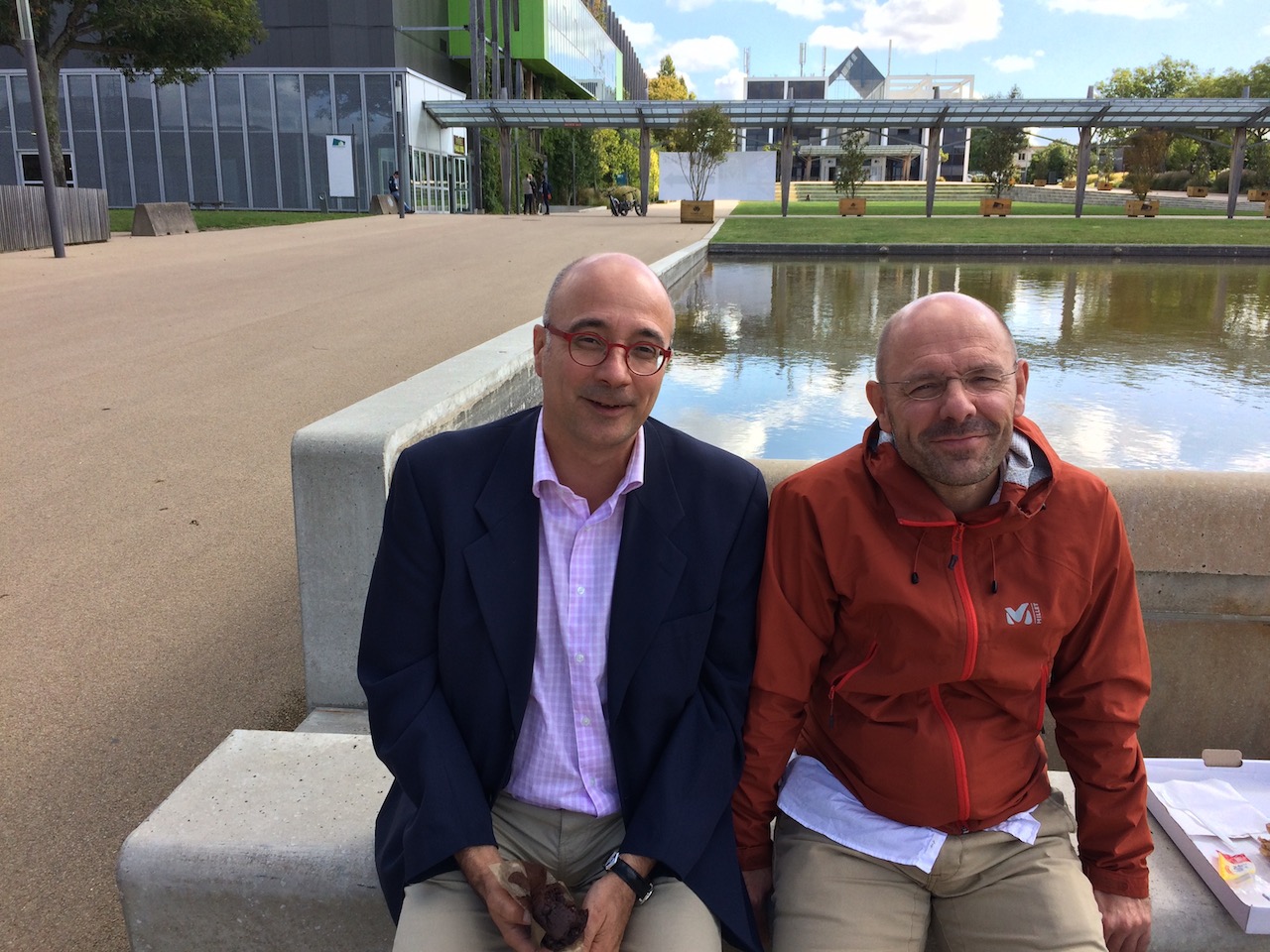 Sport Guides Frédéric Tain and Vincent Lepercq