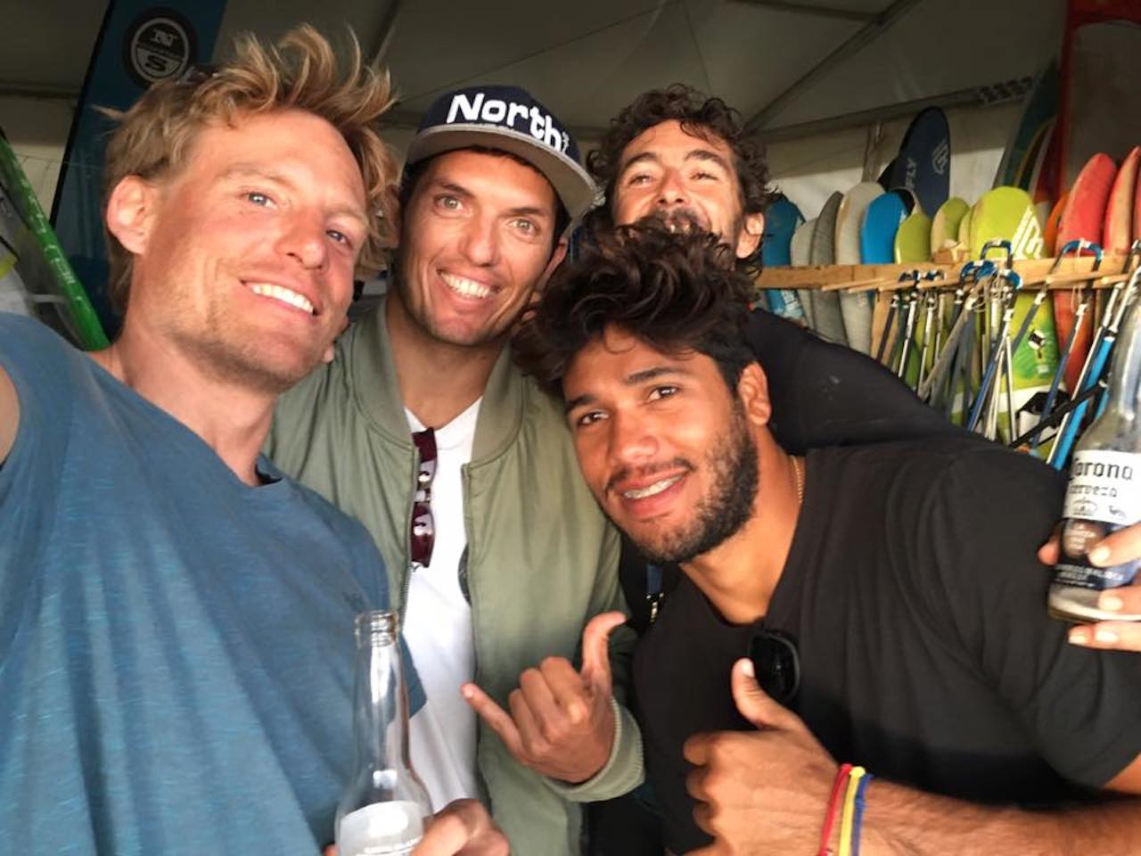 Klaas Voget, Victor Fernandez, Nacho Rocha, Gollito Estredo.
