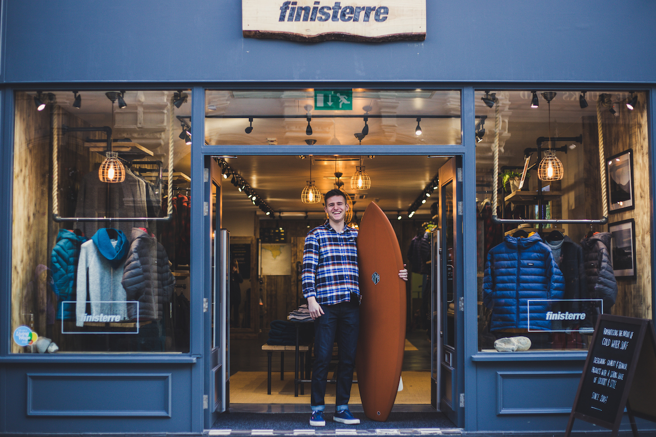 Finisterre Store Exeter.