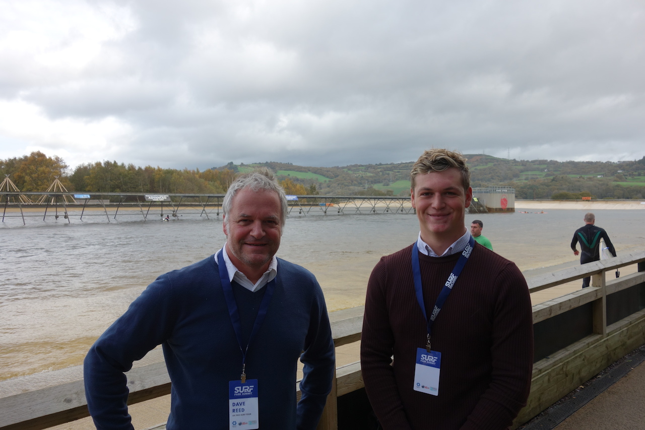 UK Pro Surf Tour’s Dave Reed & Tom Reed prior to driving to a windy Thurso