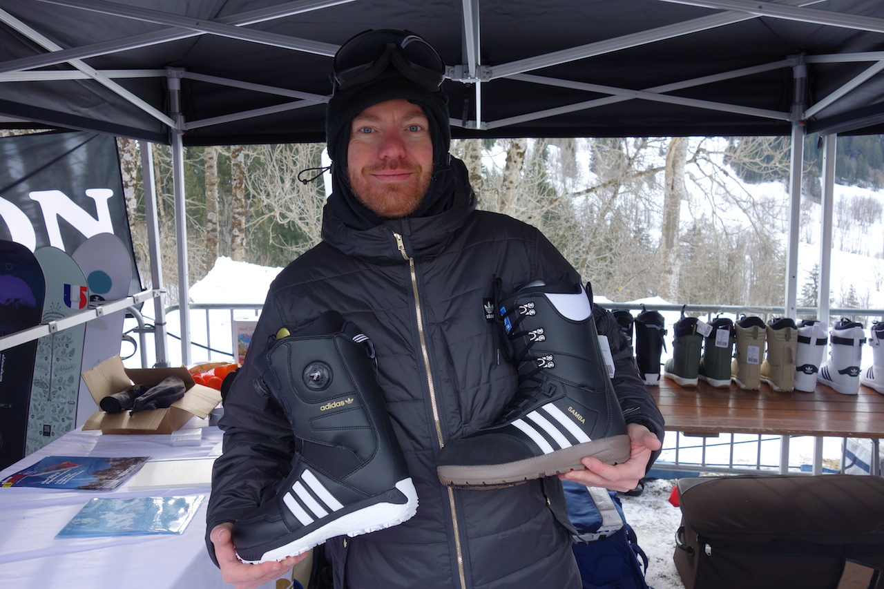 Adidas’ Manager Field Accounts Action Sports France’s Julien Arthuer Menu with the Acerra double Boa and classic looking Samba