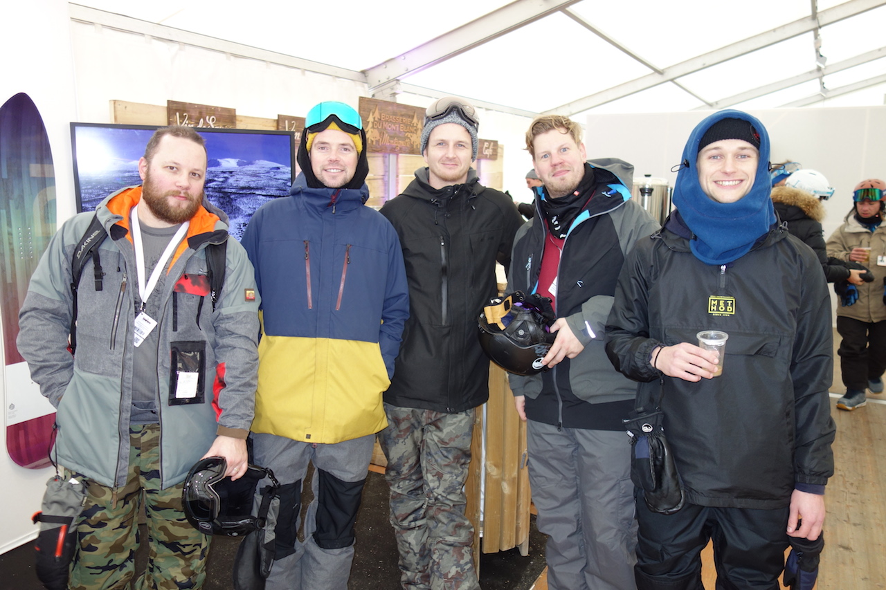 Board Basement’s Spencer, Riders Lounge’s Will Lenton, Prime Agency’s Rich Jonaes, Board Basement’s Gus & Riders Lounge:Method Mag’s Will Radula-Scott