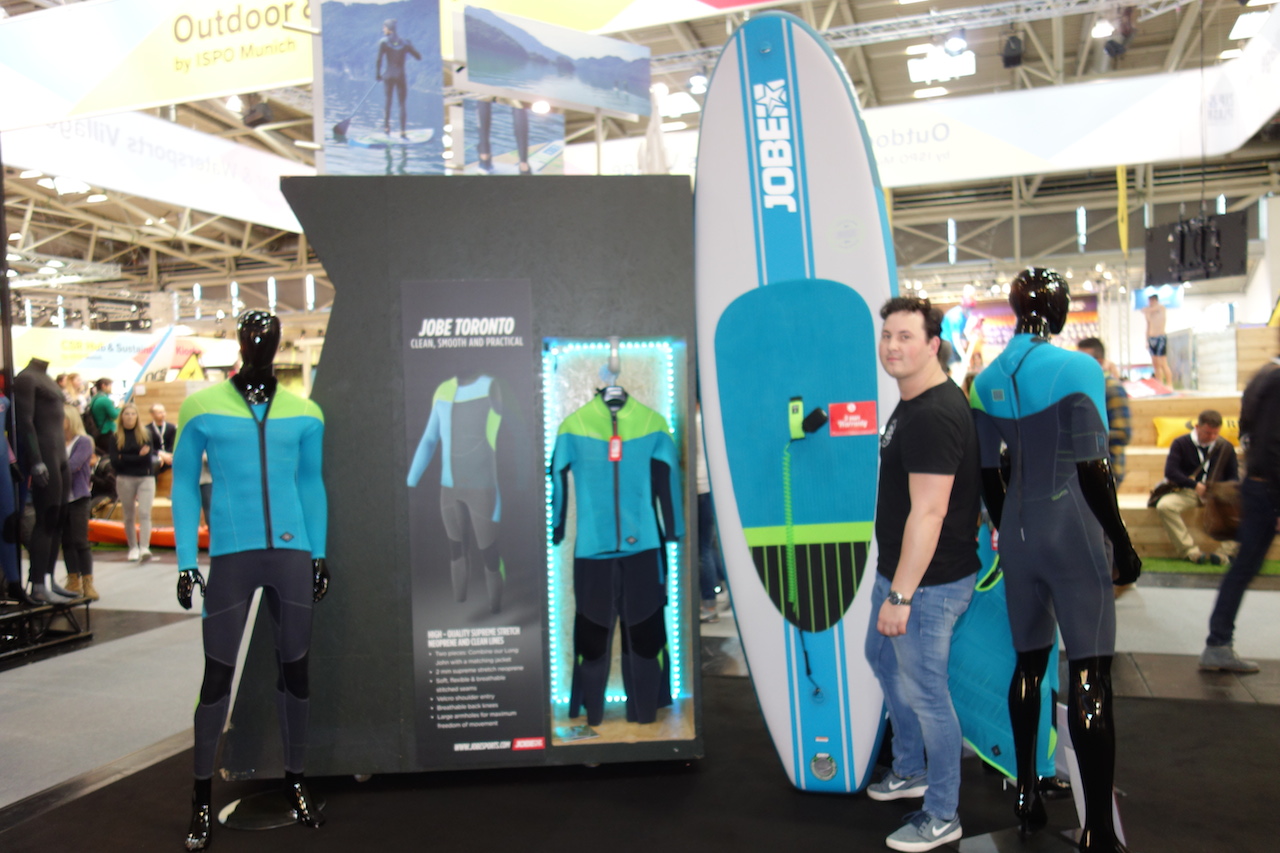 JOBE’s 10″6 Volta SUP and Toronto wetsuit