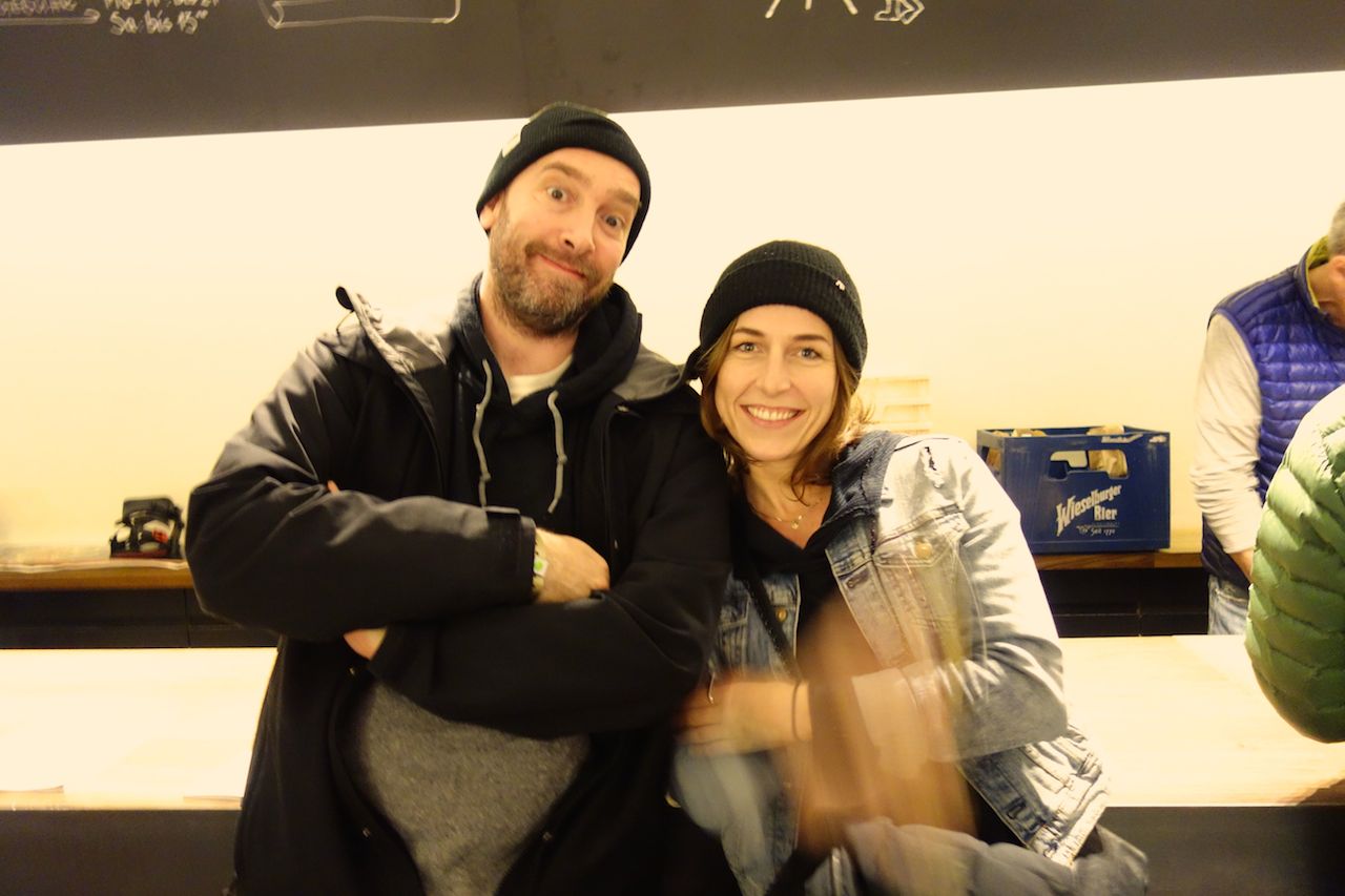 Onboard's Tom Copsey and Burton's Hanna-Marie Mayer - Boardsport SOURCE