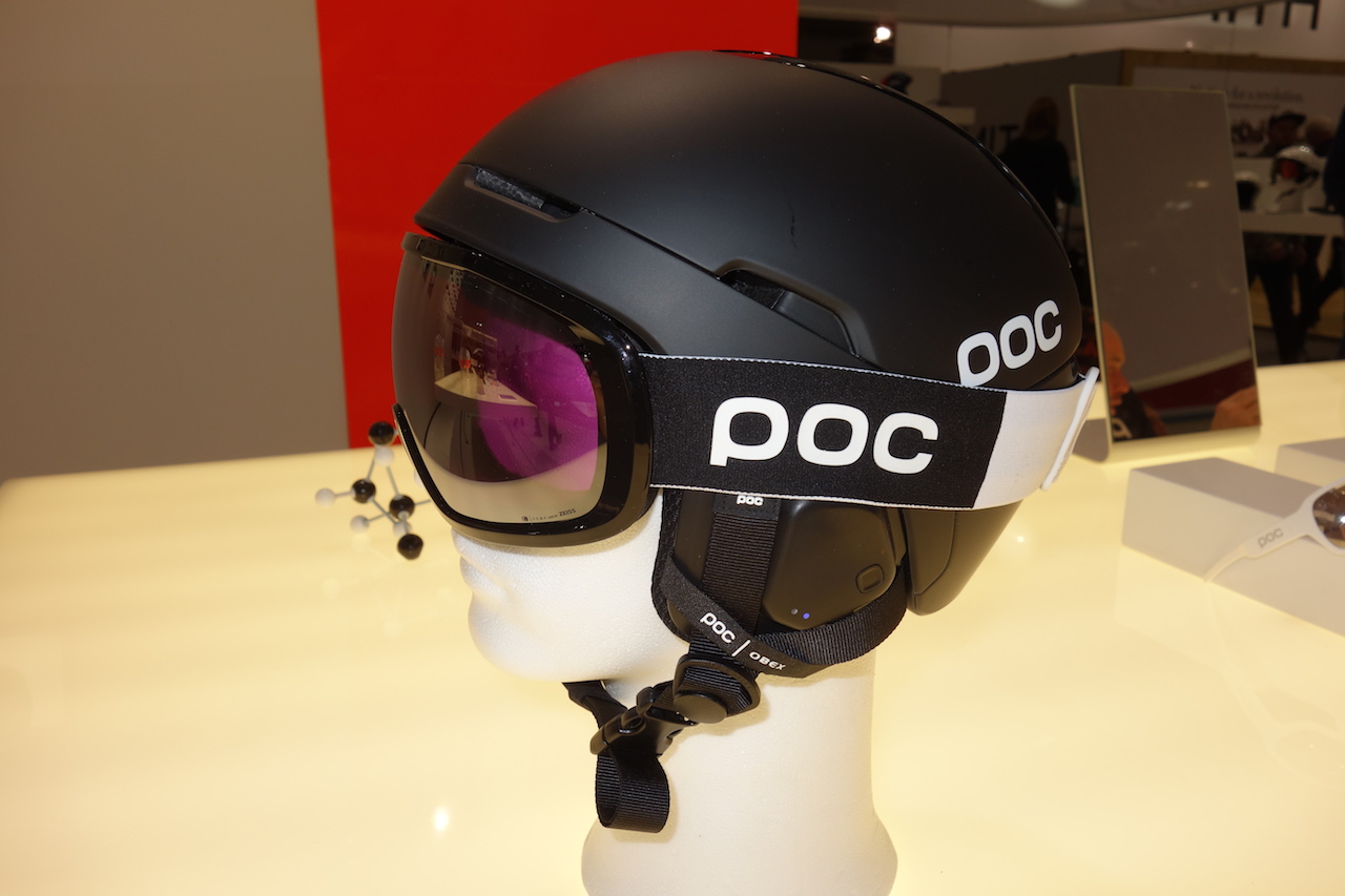 POC’s Obex Spin Communication helmet, for staying in touch with group members.