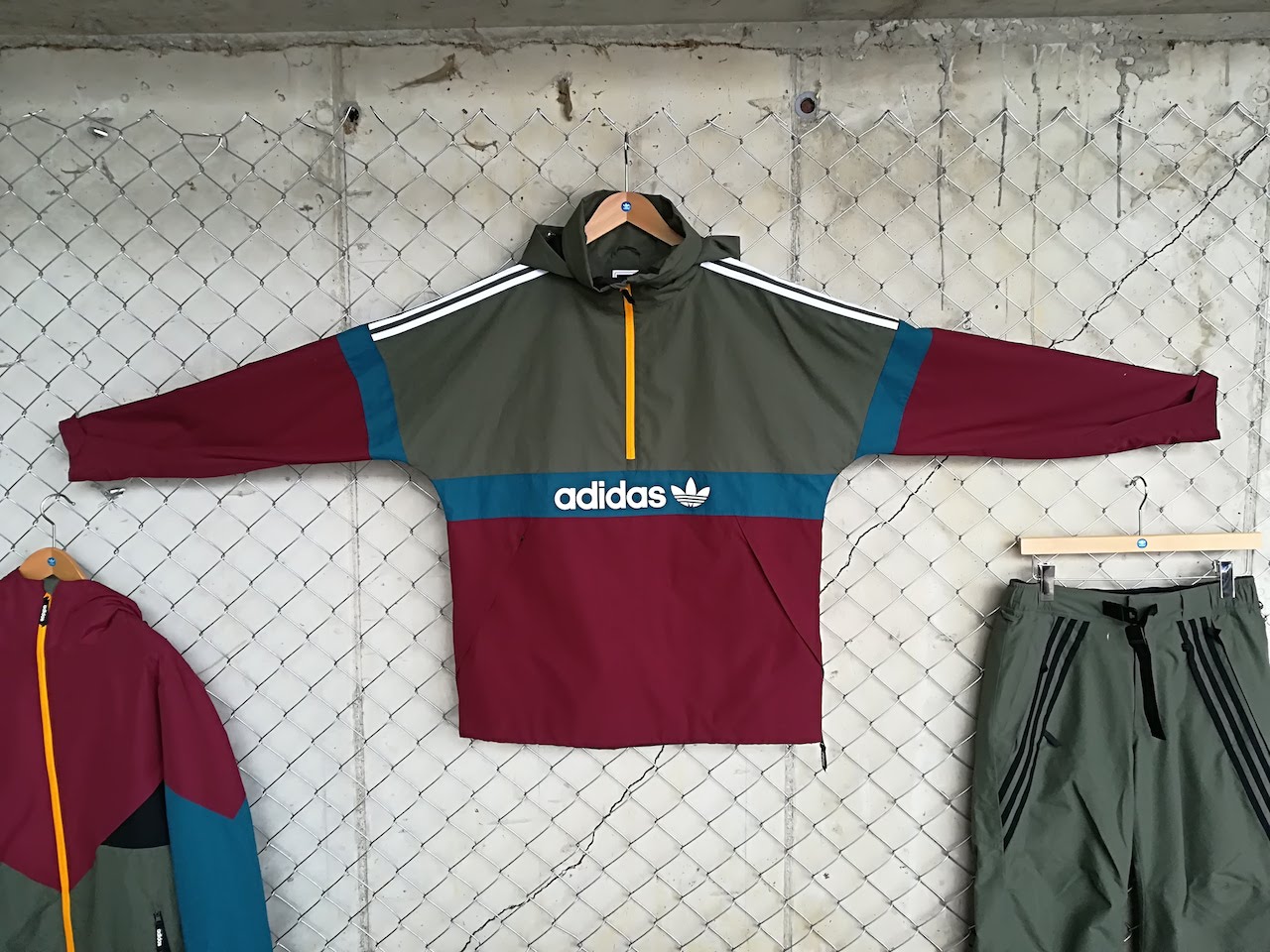 The Snow Breaker jacket is retro Adidas styling from the archives