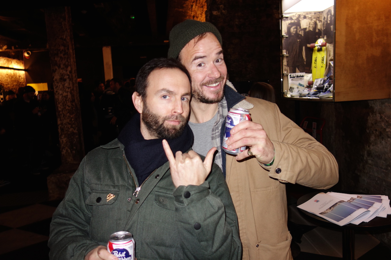 Vision 9’s Les Seddon-Brown and Factory Media’s Seb Hejna