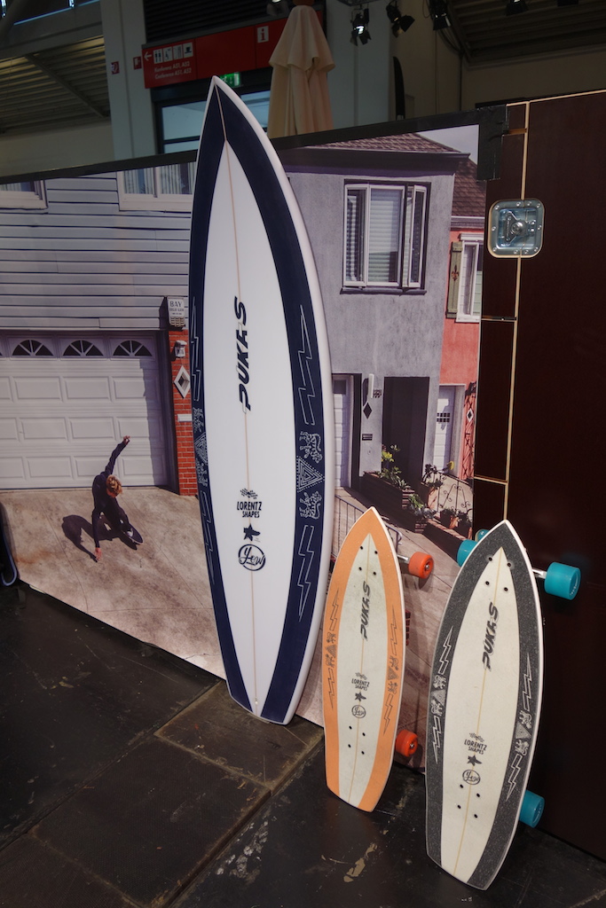 Yow’s Pukas collab going great guns with retail. The La Loca surfboard and surf skate.