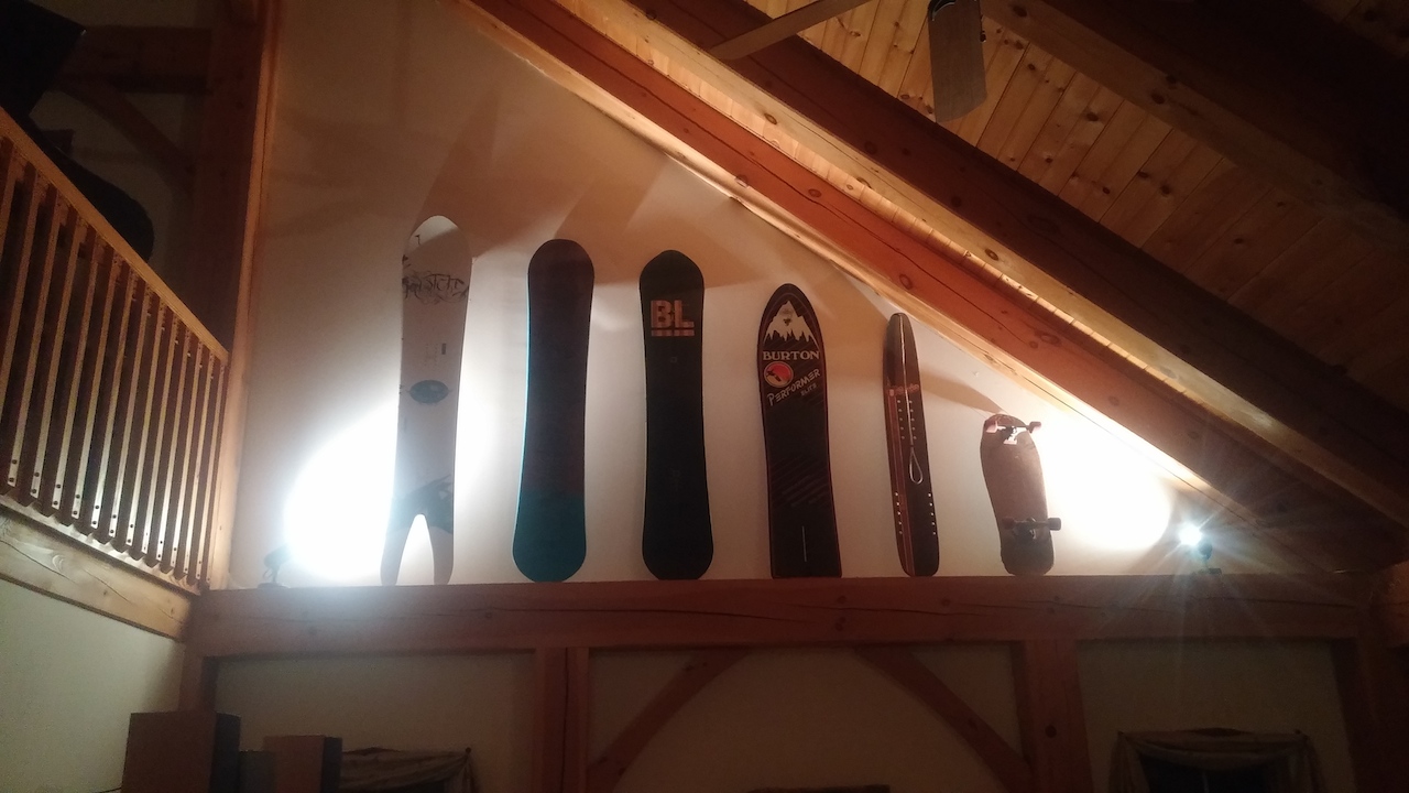 Josh Reid's Board lineup