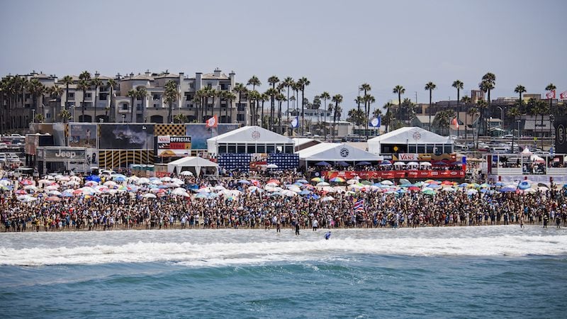 vans us open of surfing schedule