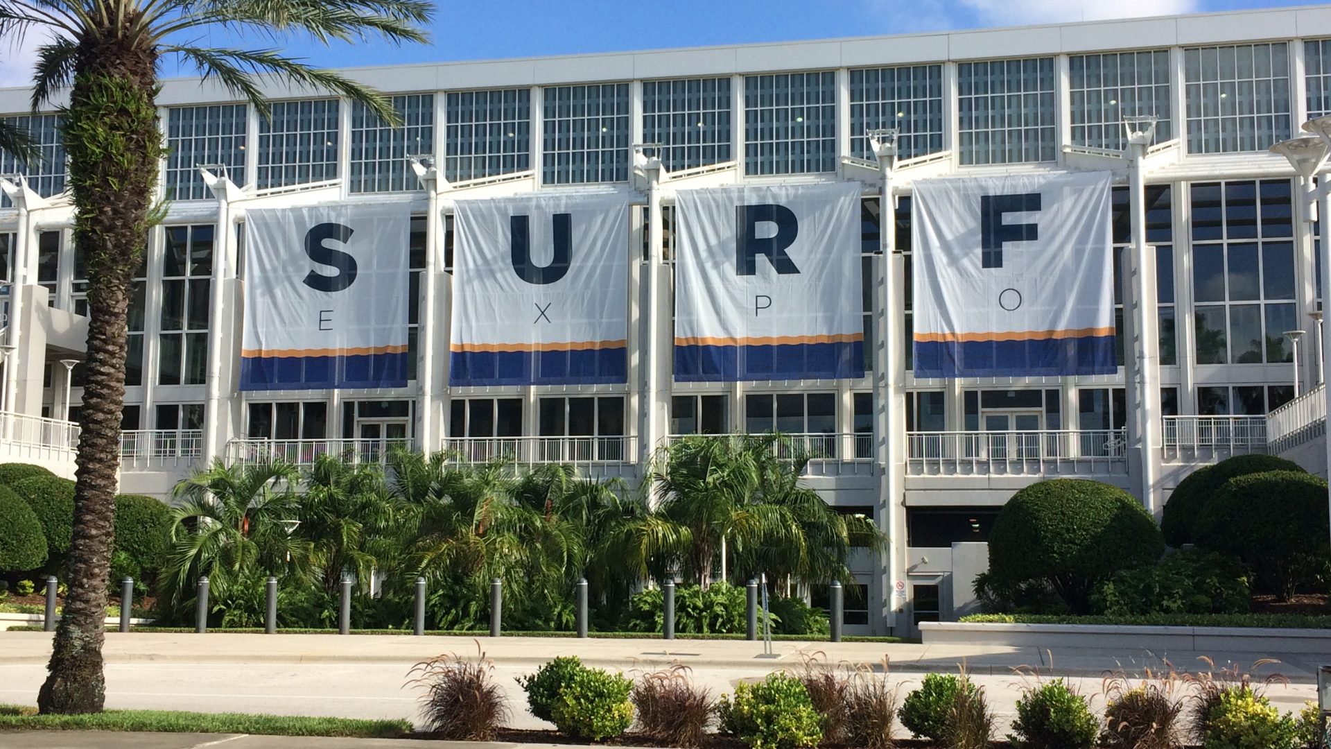 1 Surf Expo took place inside its regular venue Orange County Convention Center In Orland Florida