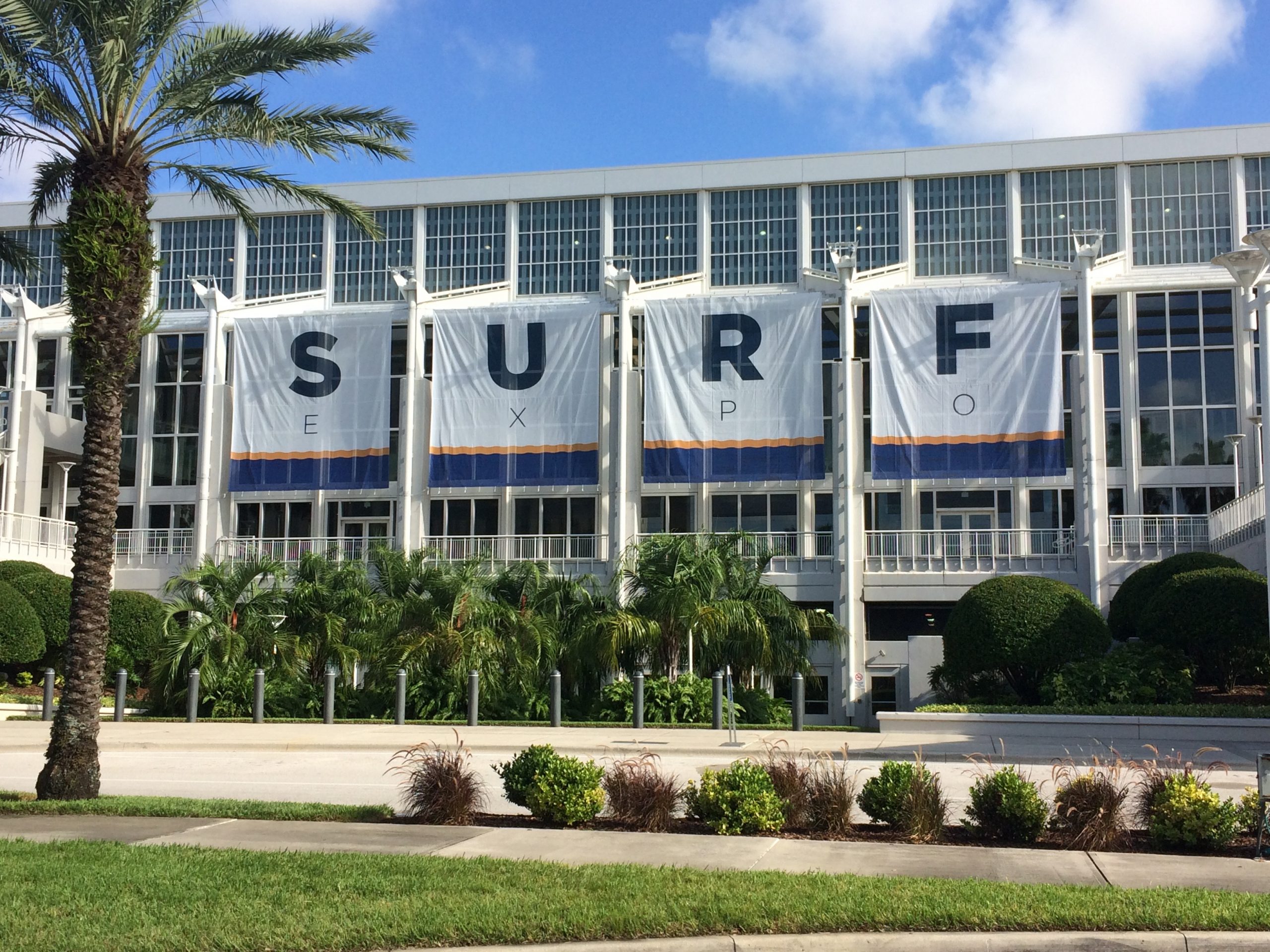 1 Surf Expo took place inside its regular venue Orange County Convention Center In Orland Florida