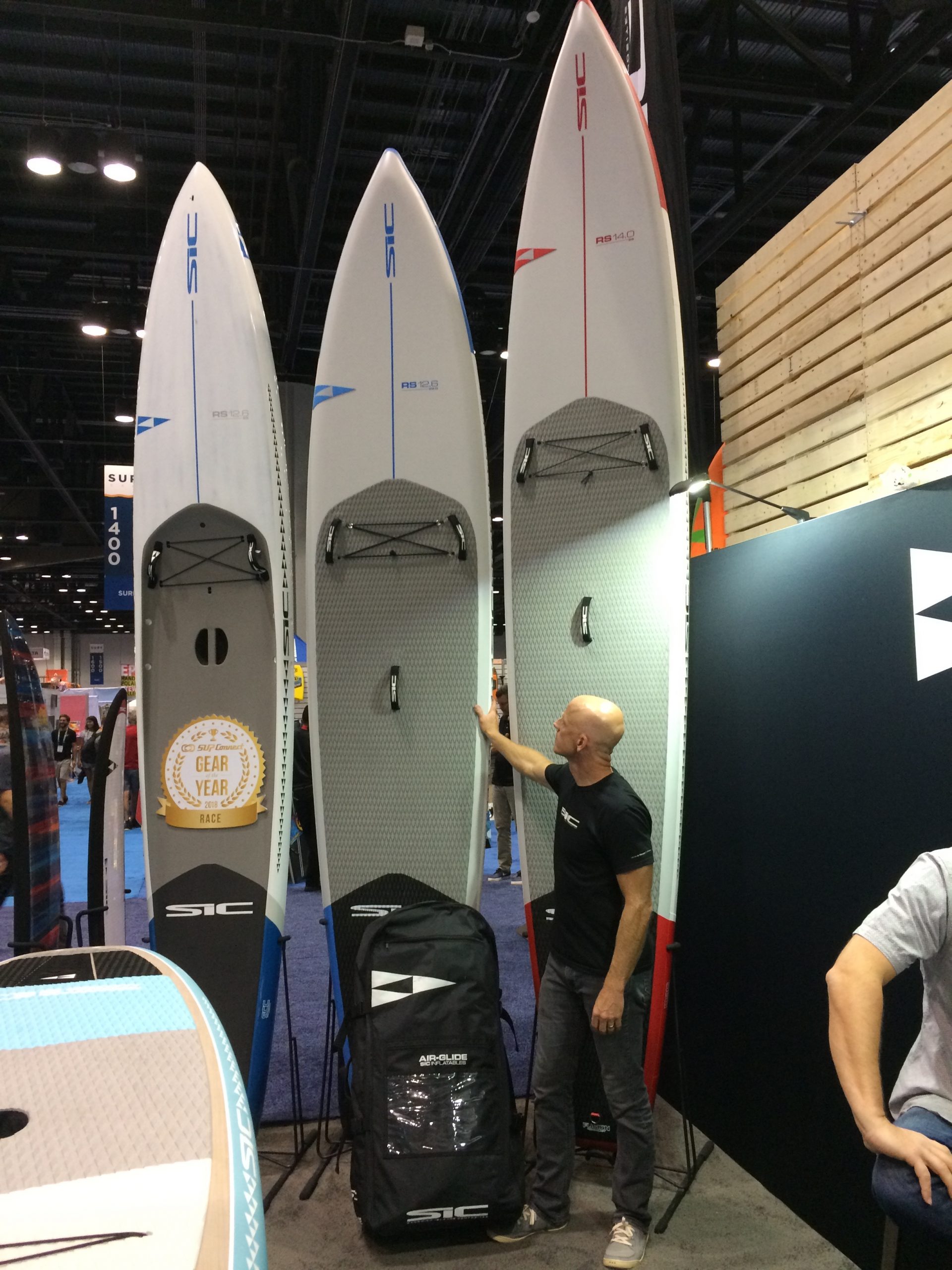 SIC’s has launched Inflatable versions of the RS with double layer fusion drop stitch material and  channels on the hull for improved peformance