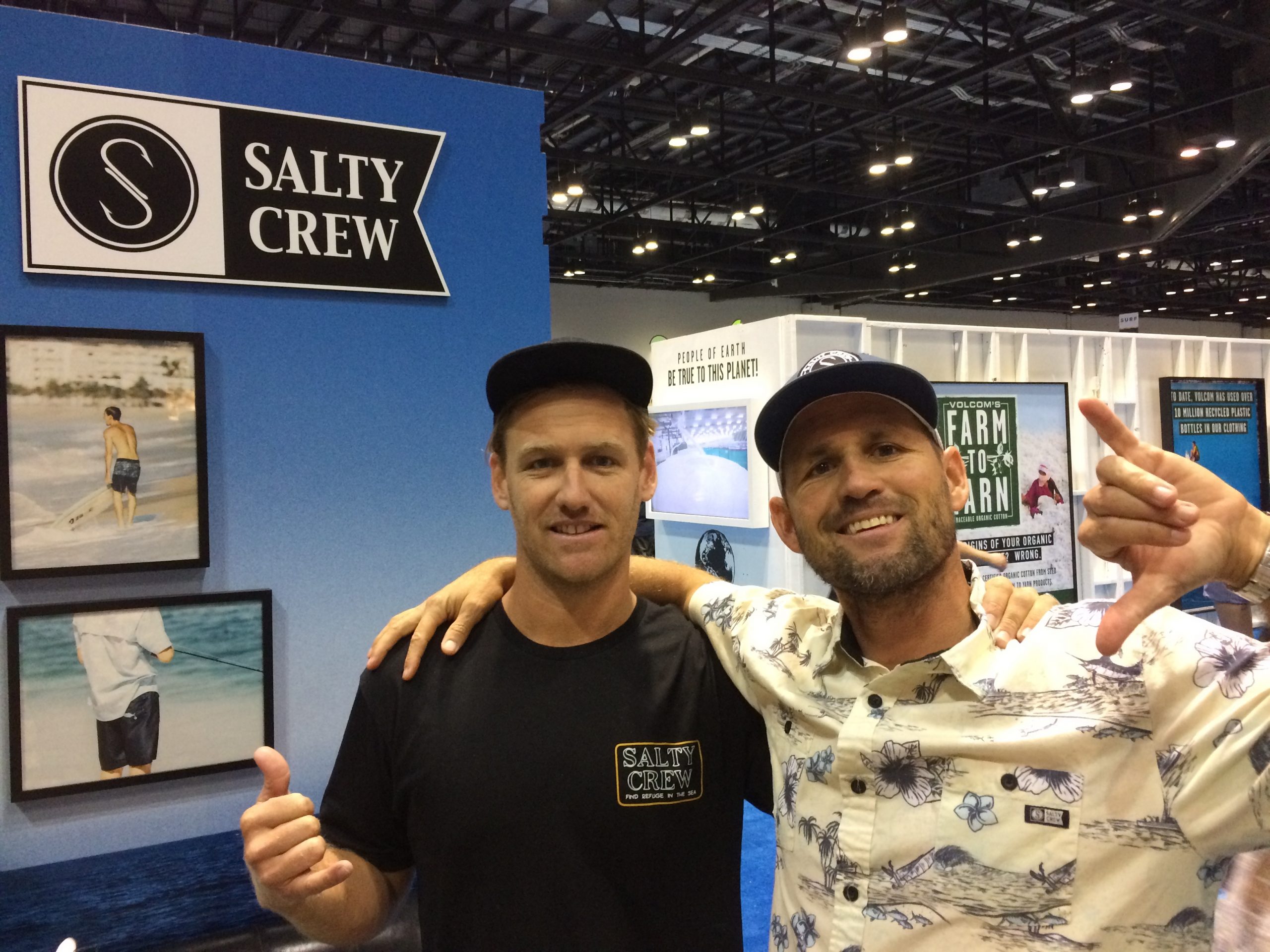 Salty Crew’s Jared Lane and CJ Hobgood.